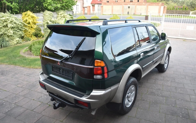 Mitsubishi Pajero cena 29900 przebieg: 163020, rok produkcji 2002 z Goniądz małe 781